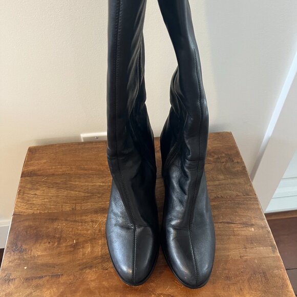 EOS Cashmere Boot - Black Leather - Size 40 - Picture 7 of 7